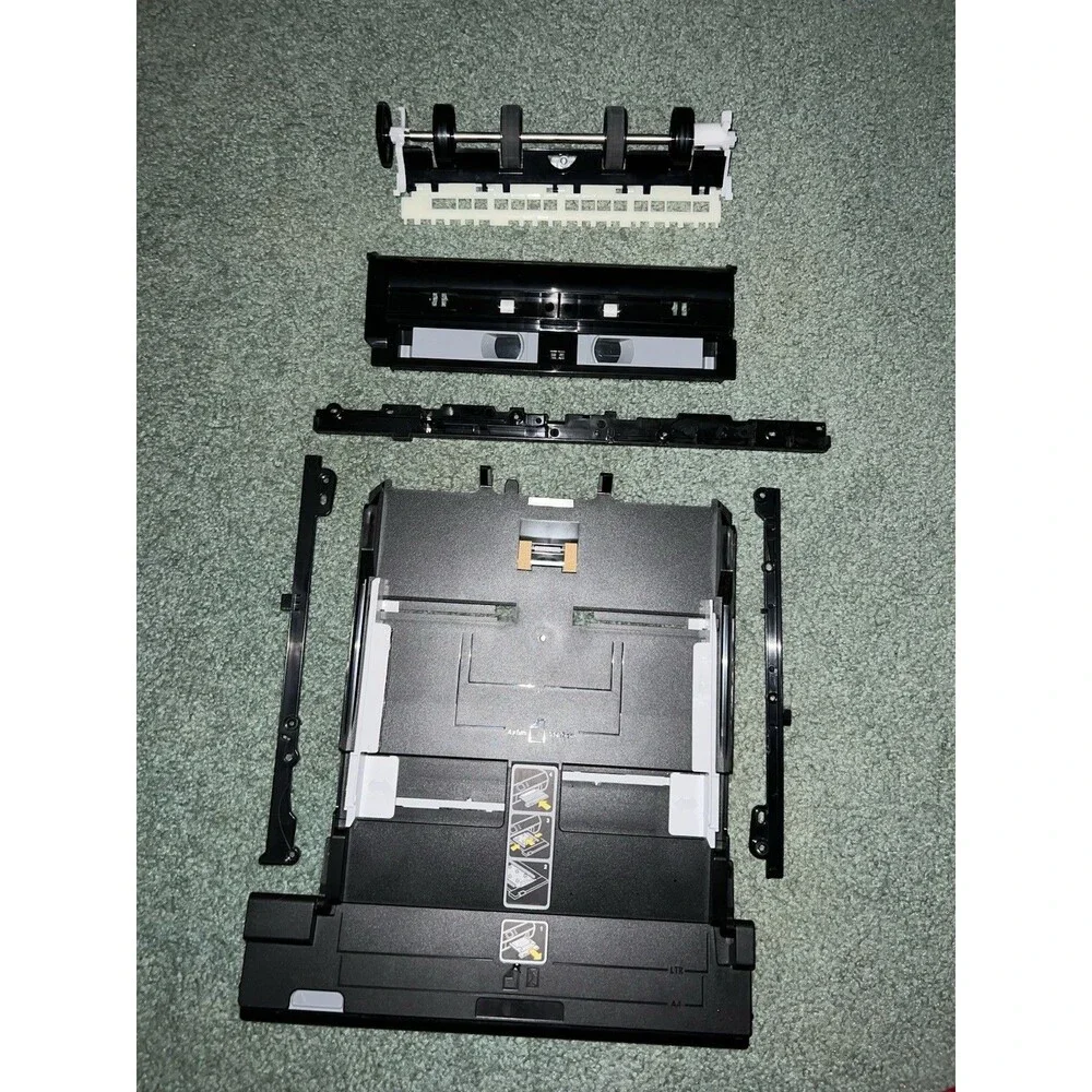 Genuine HP ENVY 4500 Printer Paper Loading Input Tray Cassette Used w/hardware
